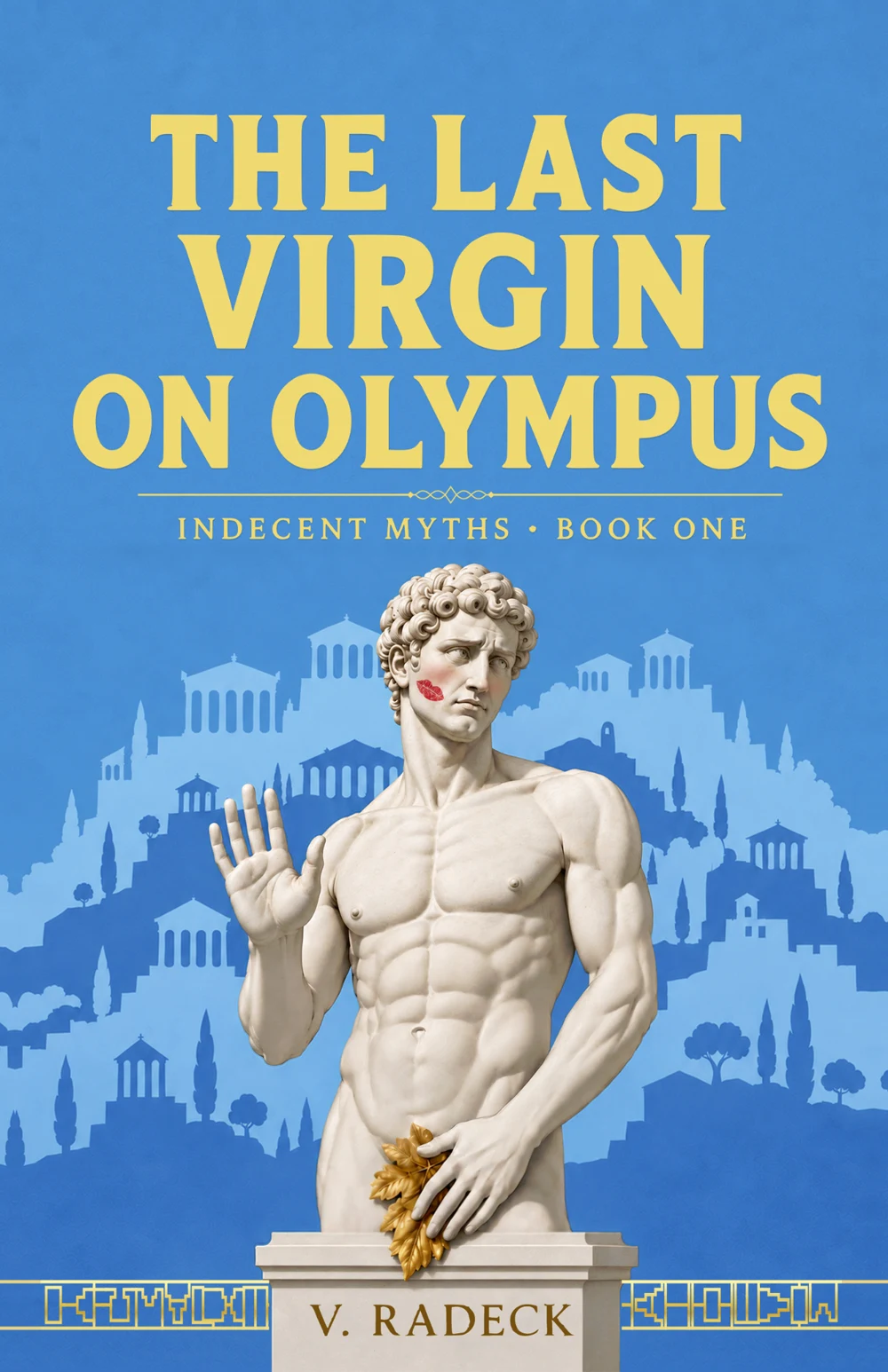 The Last Virgin on Olympus by V. Radeck — book cover